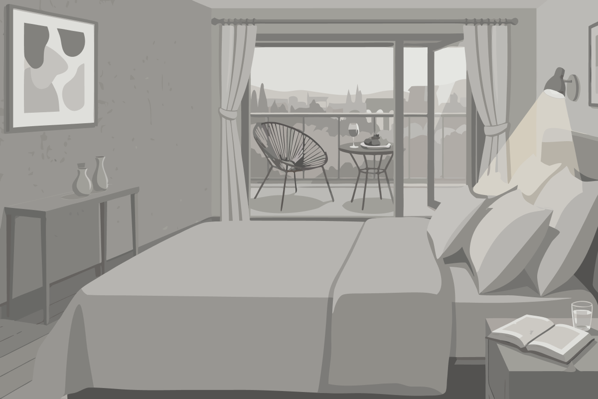 Signature Zimmer mit Kingsize-Bett